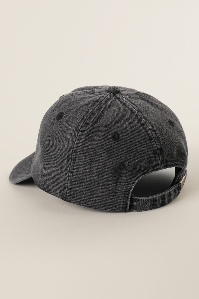 Golden Retriever Embroidered Denim Baseball Cap