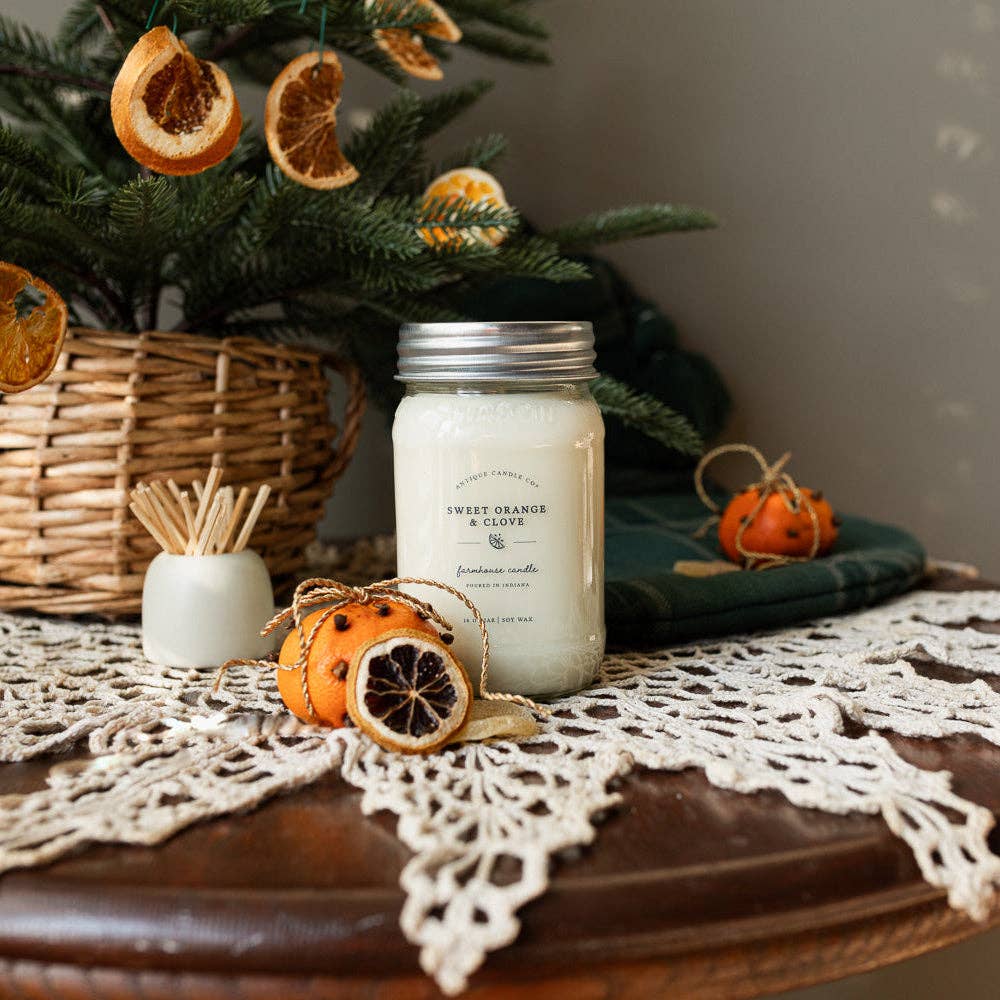 Sweet Orange & Clove - Soy Candle