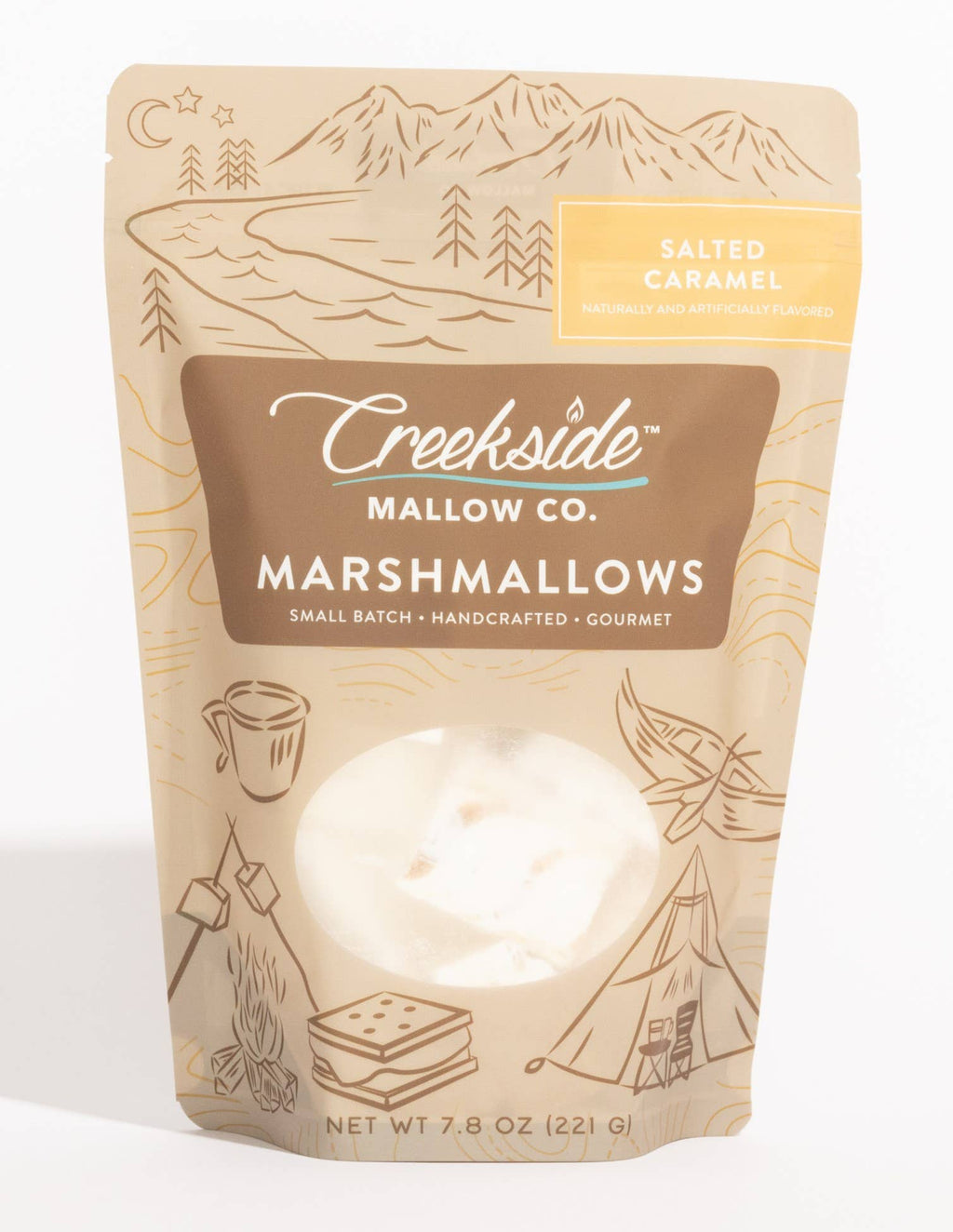 Salted Caramel Gourmet Marshmallows (12 Count)