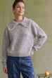 Lace Trim Peter Pan Collar Sweater