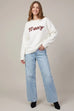 Long Sleeve Merry Sweater