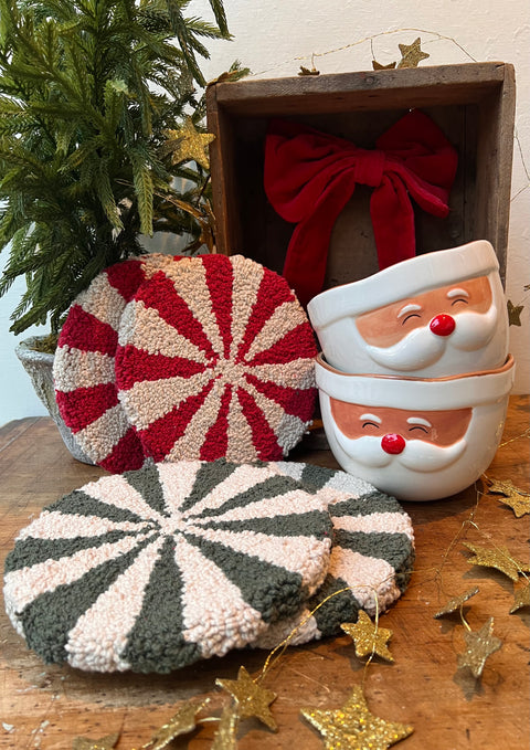 Candy Striped Trivet