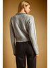 High Neck Tied Neck Sweater Top