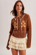 Gingerbread cardigan
