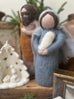 Felted Wool Nativity Family Set of 2