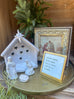 3" Square Metal & Glass Frame w/ Easel