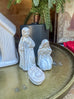 Stoneware Holy Family with Tealight Holder