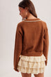 Gingerbread cardigan
