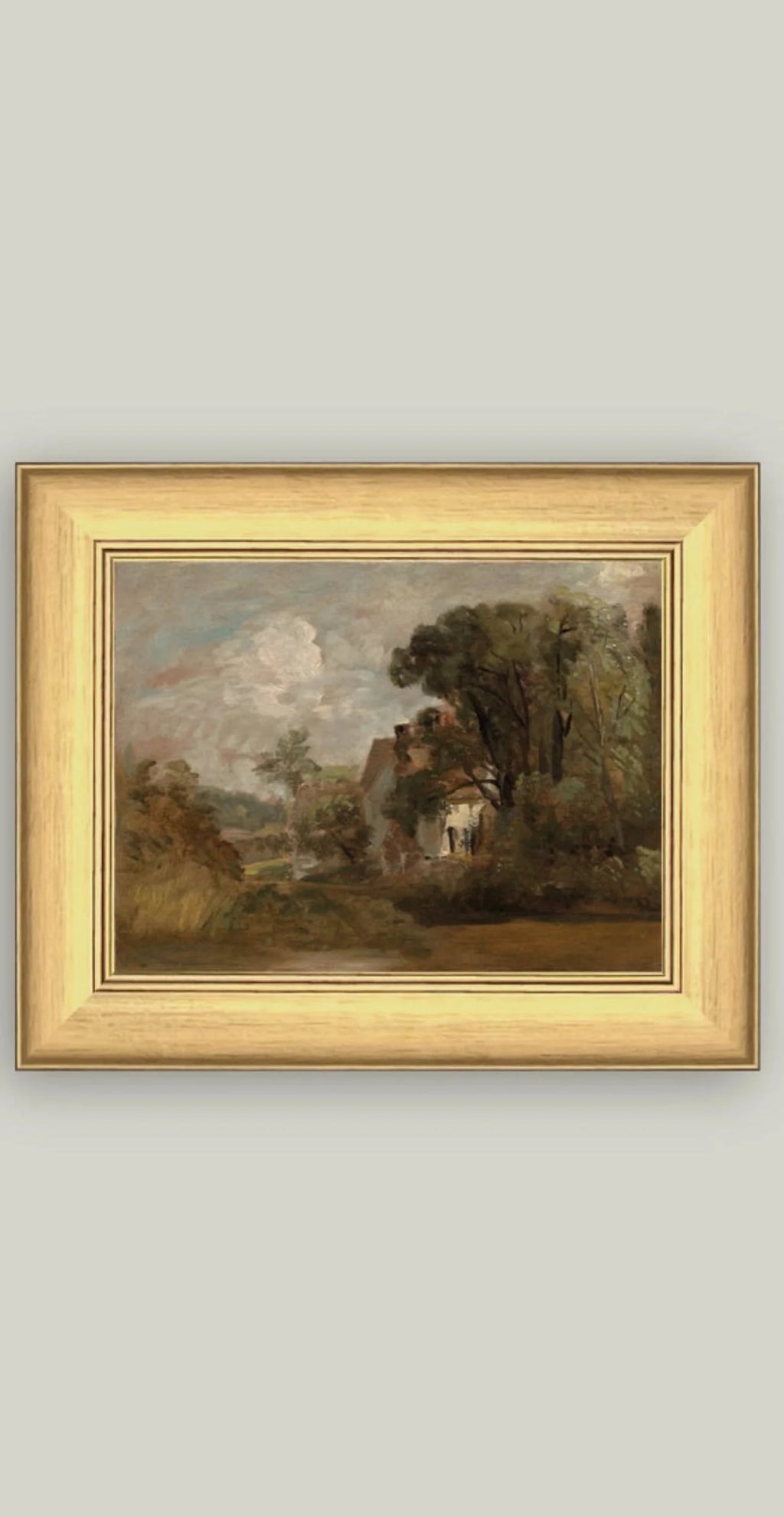 Willy Lott's House 1812 By John Constable