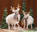 Reindeer with Scarf Small and Large