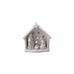Stoneware Holy Family with Tealight Holder