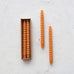 Pumpkin Taper Candles in Box