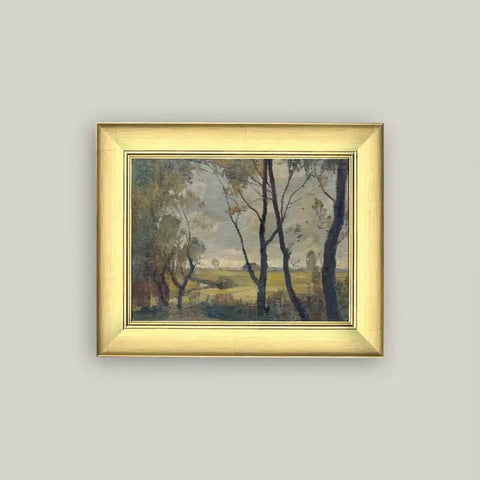 The Woods-Beim Fishcherwirt 1907 11" x 9"