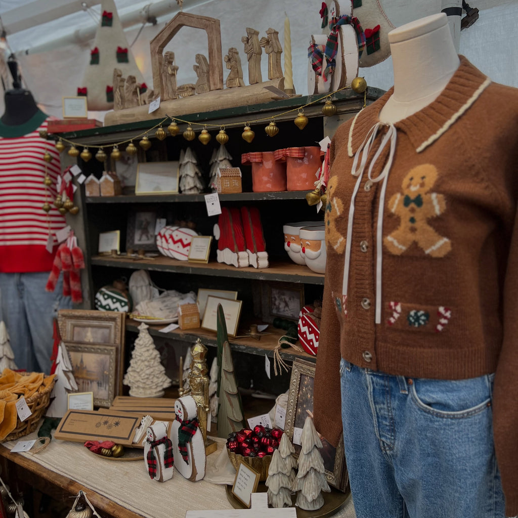 Gingerbread cardigan