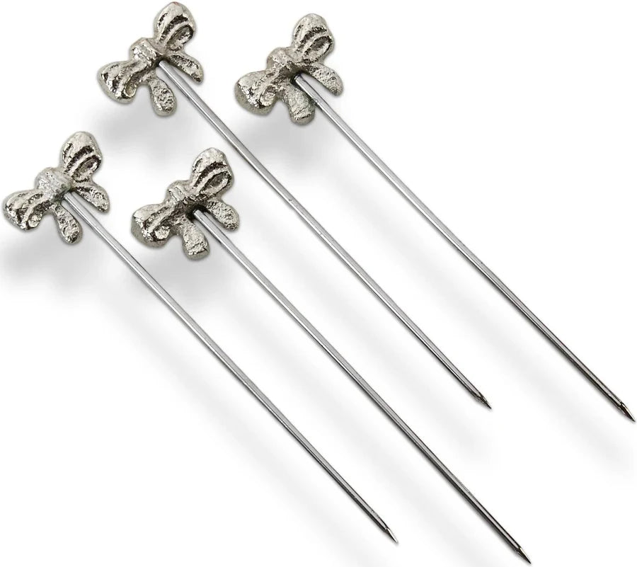 Bow Cocktail Pick Set Of 4
