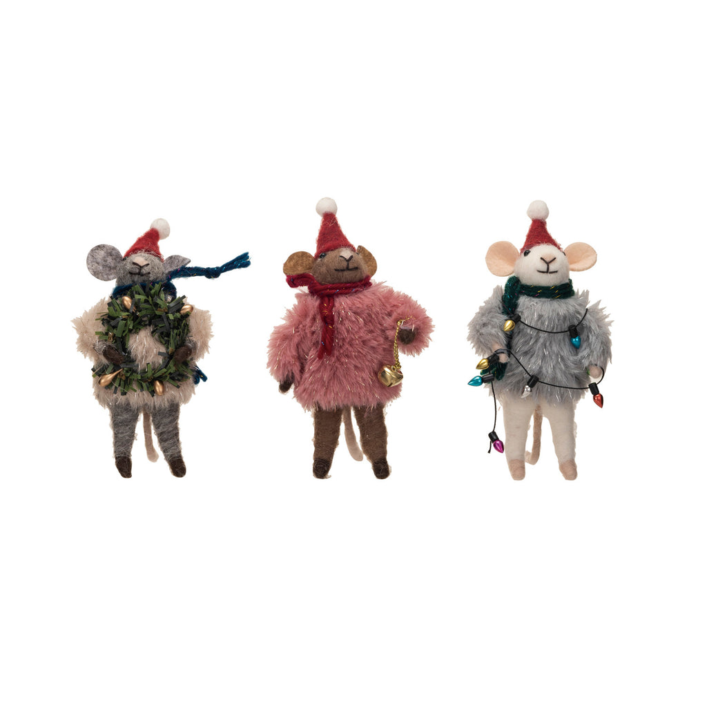 Wool Felt Mouse