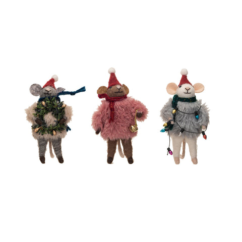 Wool Felt Mouse