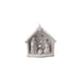 Stoneware Holy Family with Tealight Holder