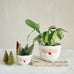 Stoneware Santa Head Organic Shaped Mixing Bowl