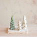 Stoneware Tree, Reactive Glaze, Cream Color (2 Sizes)