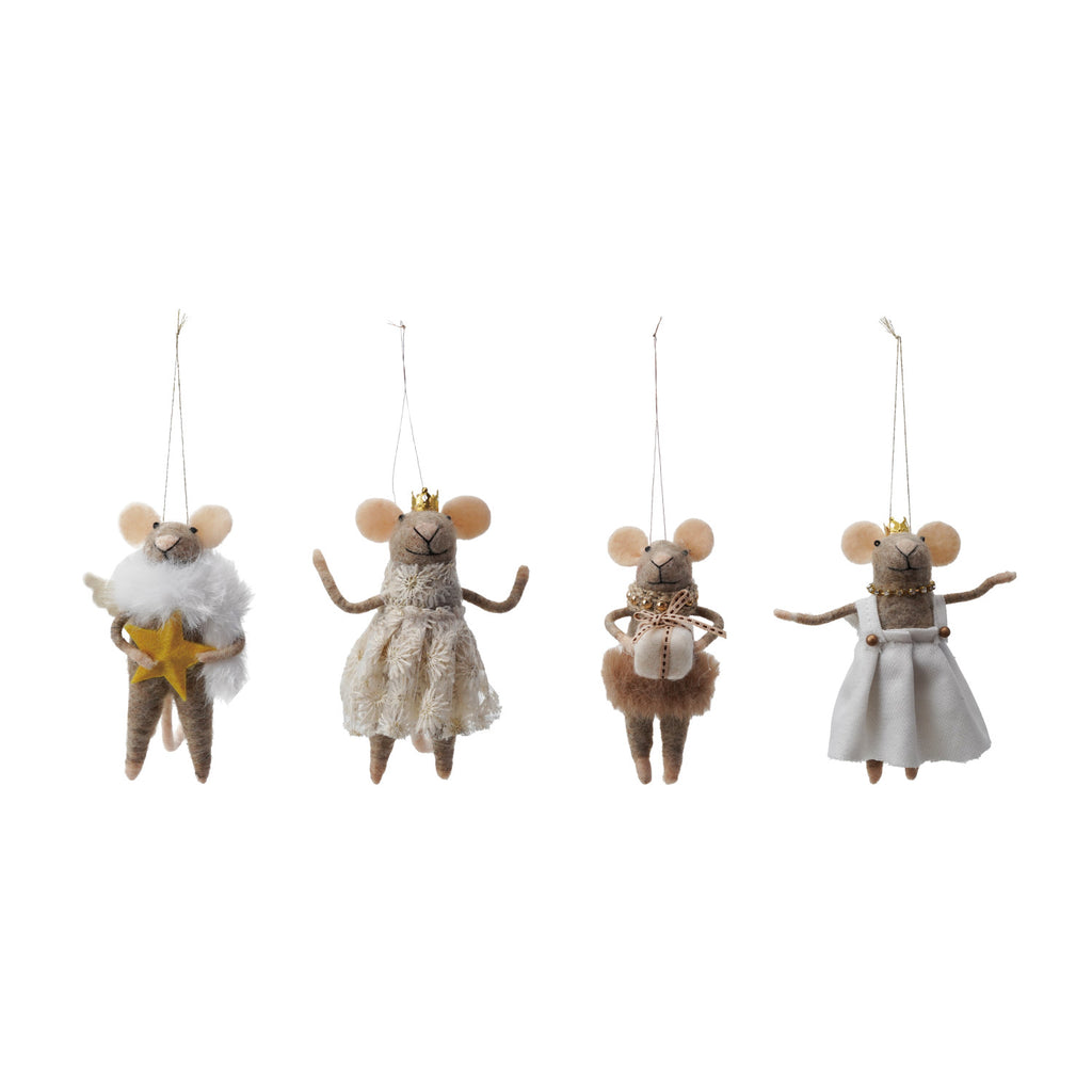 Mouse Party Ornaments