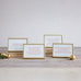 Metal & Glass Frame with Easel & Saying, 4 Styles (Holds 4" x 6" Photo)
