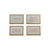 Metal & Glass Frame with Easel & Saying, 4 Styles (Holds 4" x 6" Photo)